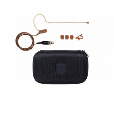 Microfono Shure Onmidireccional P/bodypack Color Piel, Mx153t/o-tqg